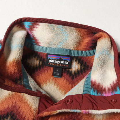 16AW ネイティブ柄 ライトウェイト シンチラ フリース スナップT プルオーバー(Lightweight Synchilla Snap-T Pullover)