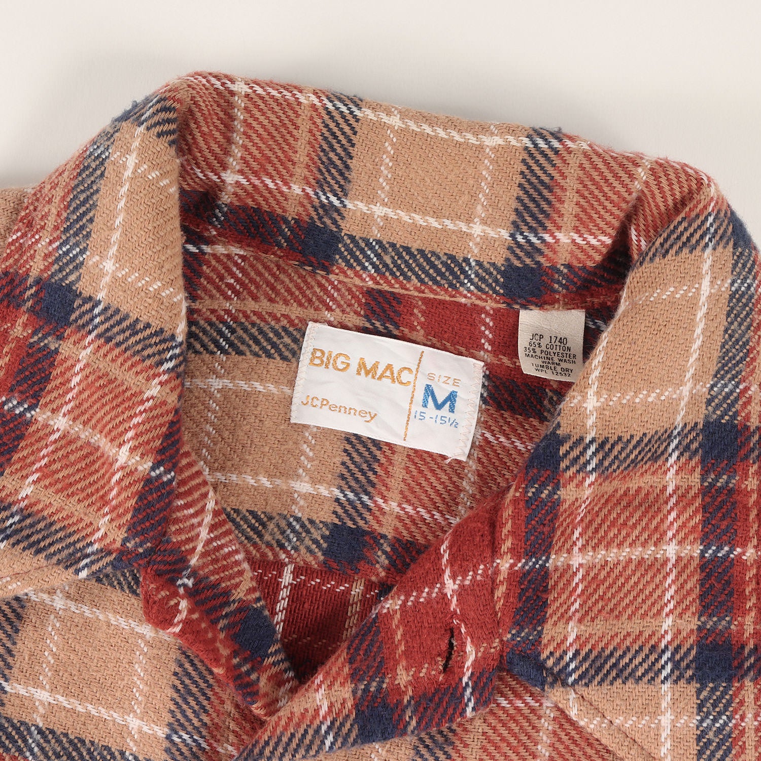 Big mac (ビッグ マック) [好配色] 70s ヘビー チェック ネルシャツ