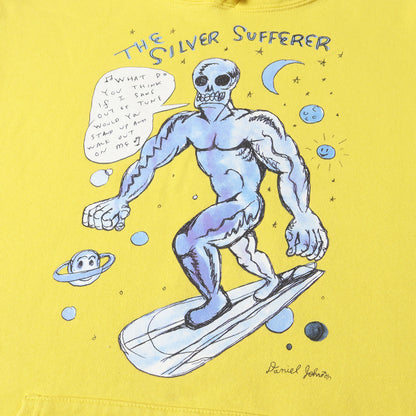 20SS ×Daniel Johnston シルバーサーファー スウェットパーカー(Hooded Sweatshirt)