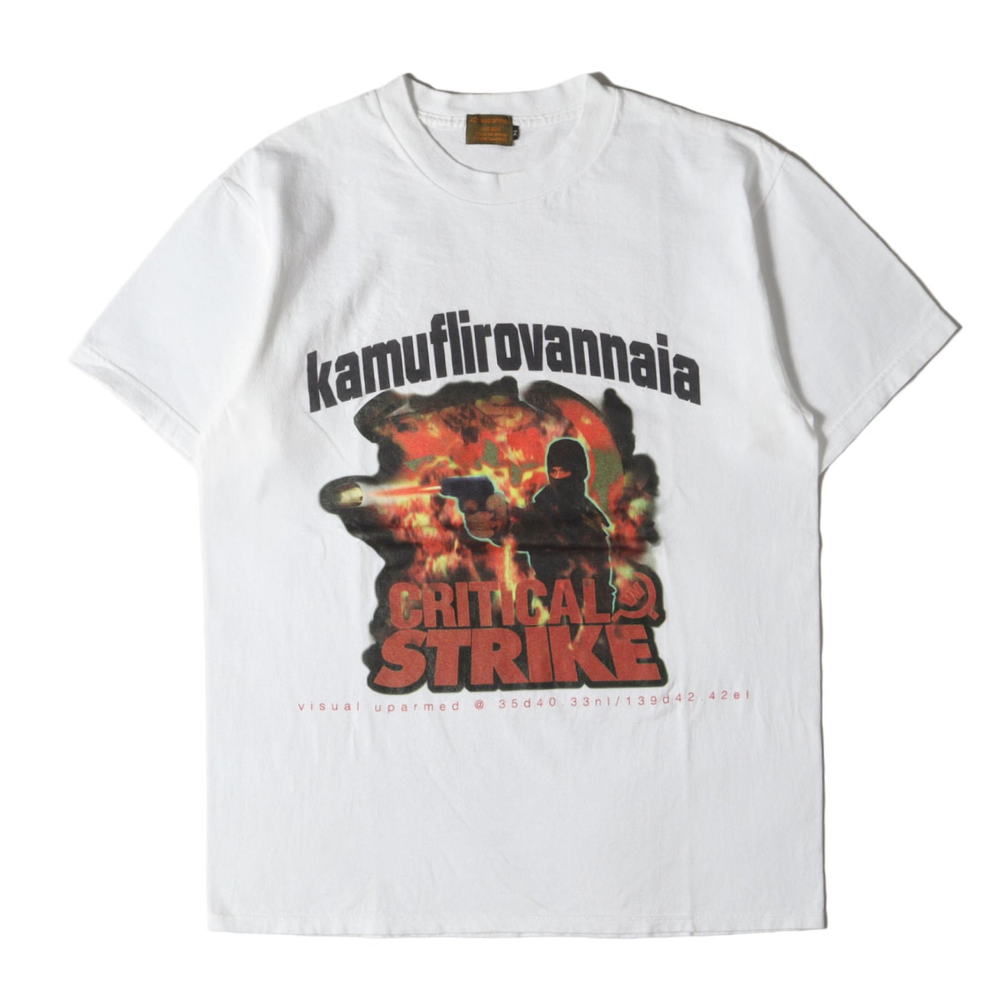 90s 初期モデル ミリタリー プリント Tシャツ