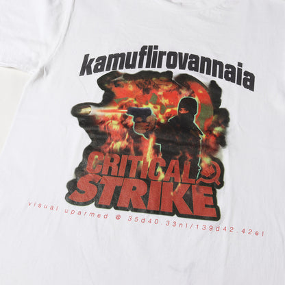 90s 初期モデル ミリタリー プリント Tシャツ