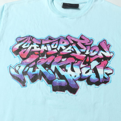 00SS SK務PT期 SKATETHING グラフィティ Tシャツ