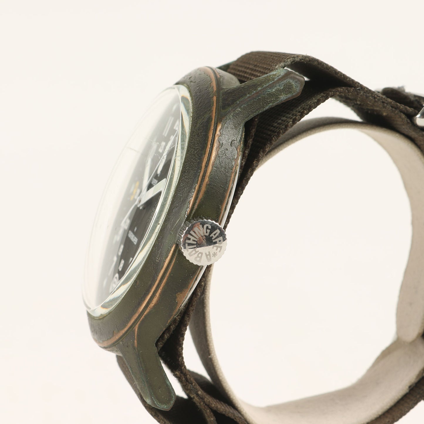 00s BAPEX ビッグフェイス ミリタリー 自動巻き 腕時計 / ウォッチ