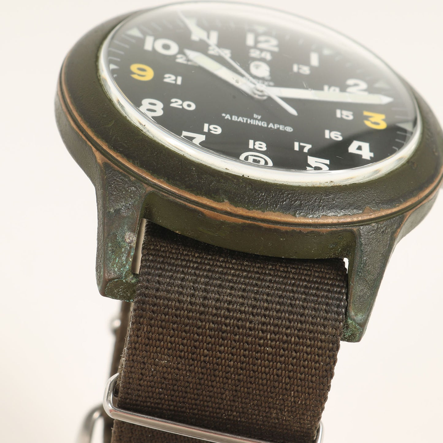 00s BAPEX ビッグフェイス ミリタリー 自動巻き 腕時計 / ウォッチ