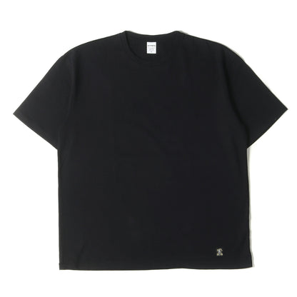24SS オールドイングリッシュロゴ ヘビー Tシャツ(WASHED HEAVY WEIGHT CREW NECK T-SHIRT)