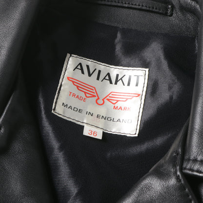 サイクロンン カウハイドレザー ダブル ライダース ジャケット(CYCLONE)