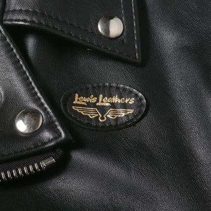 サイクロンン カウハイドレザー ダブル ライダース ジャケット(CYCLONE)