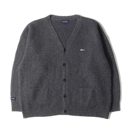 23AW ワンポイント刺繍 ニット カーディガン(NURSE KNIT CARDIGAN)