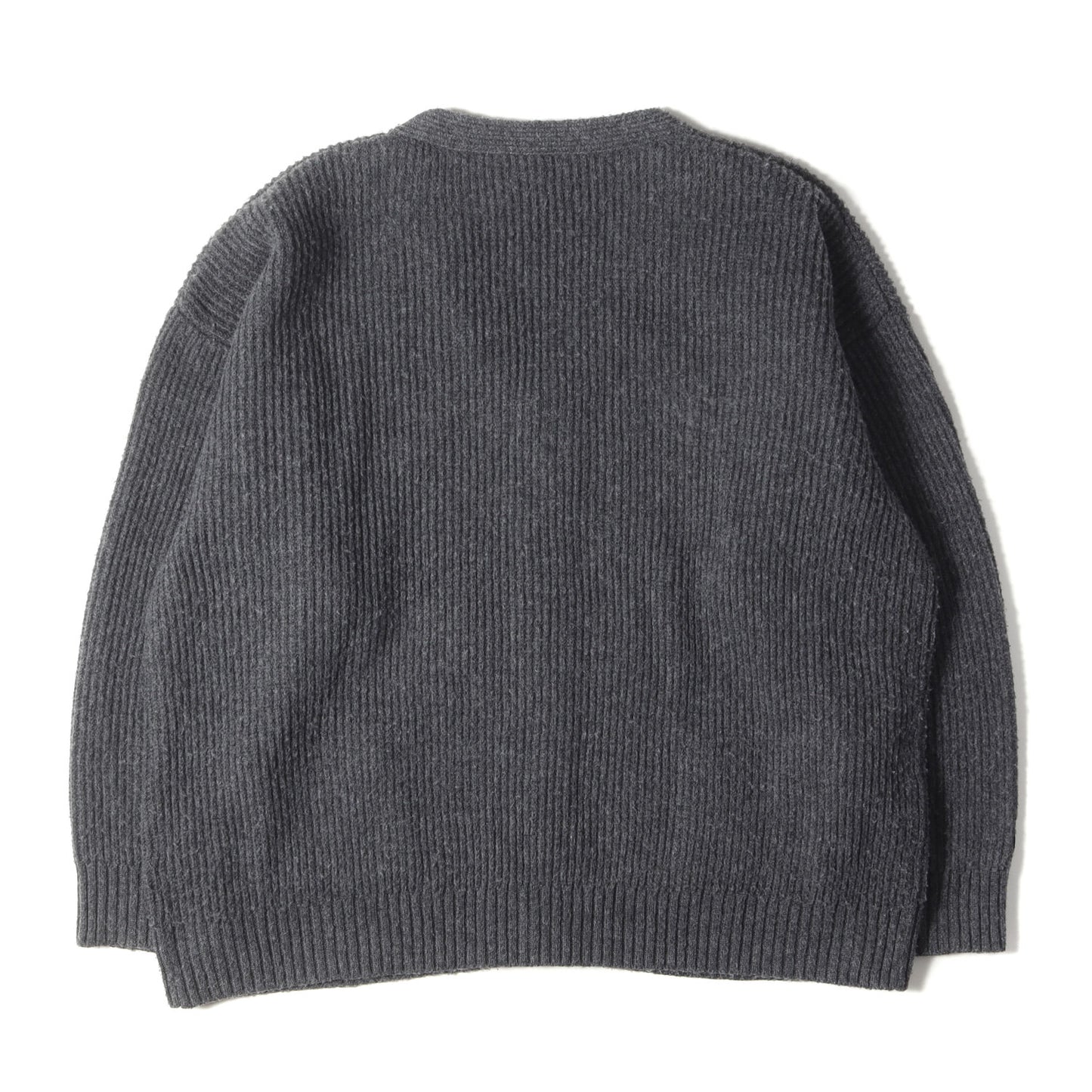 23AW ワンポイント刺繍 ニット カーディガン(NURSE KNIT CARDIGAN)