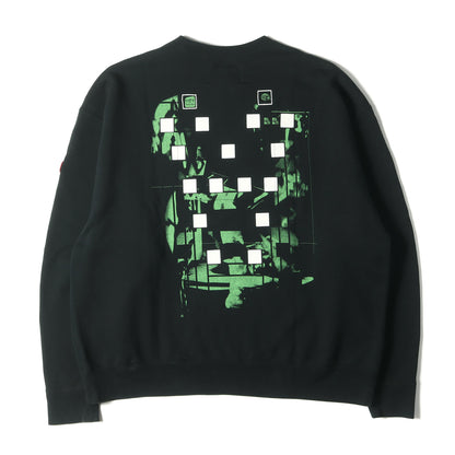 グラフィックプリント オーバーサイズ スウェット(CARD 19/1 CREW NECK)