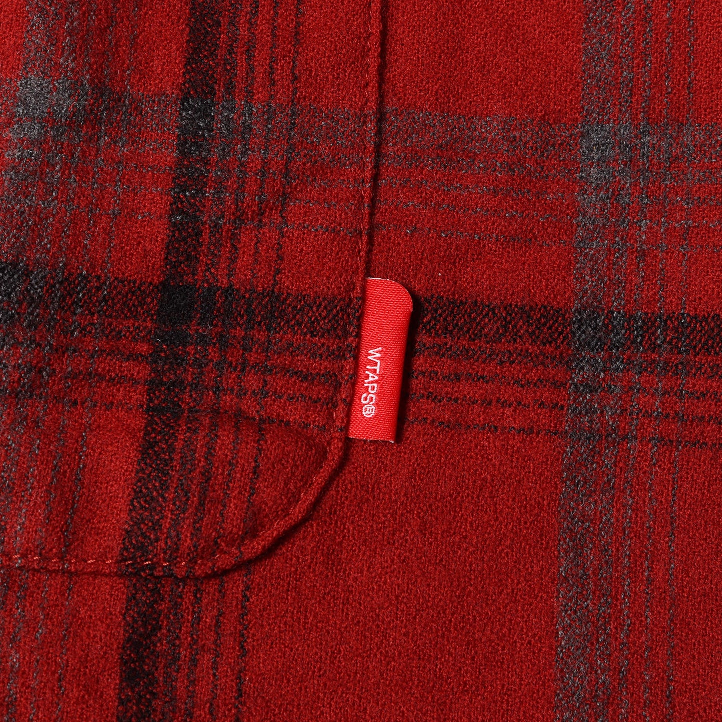 オープンカラー チェック ウールシャツ(VATOS L/S)