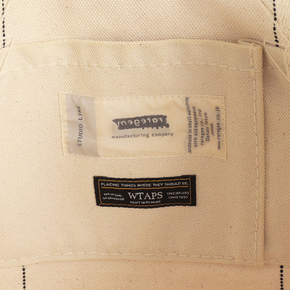×raregem ステンシルロゴ キャンバス トートバッグ(TOTE BAG)