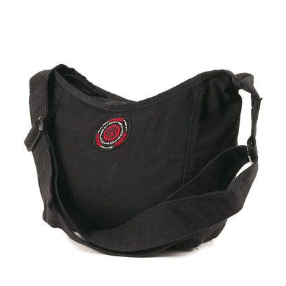 ワッペン付き リップストップ ショルダーバッグ