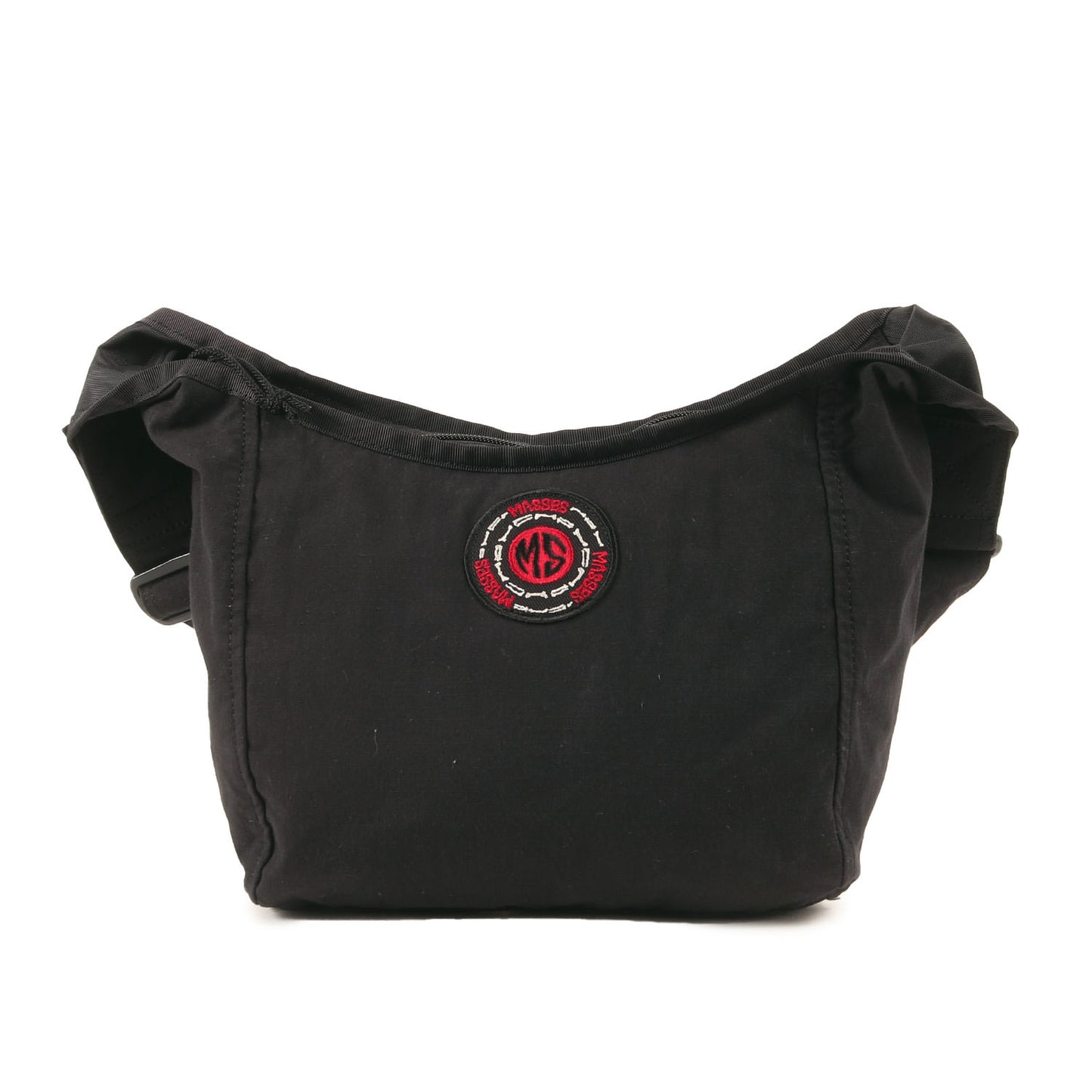 ワッペン付き リップストップ ショルダーバッグ