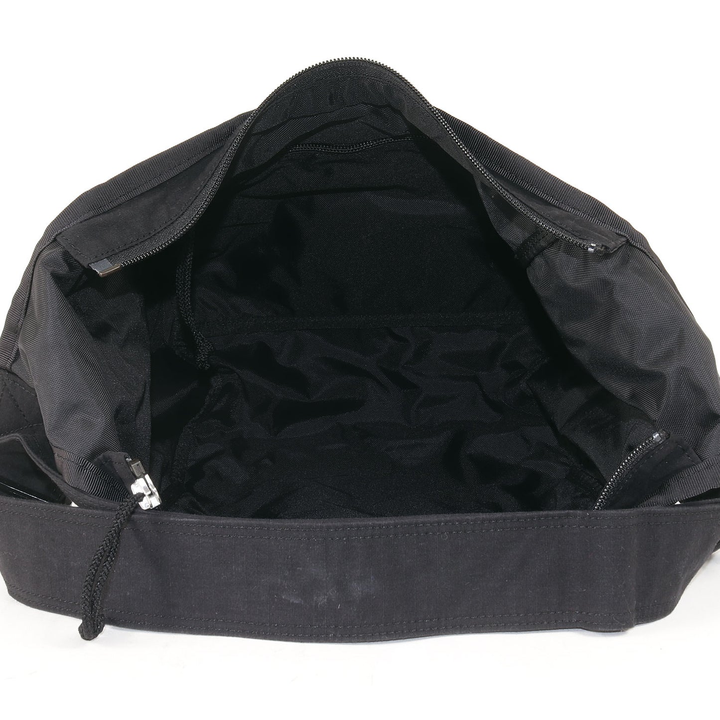 ワッペン付き リップストップ ショルダーバッグ