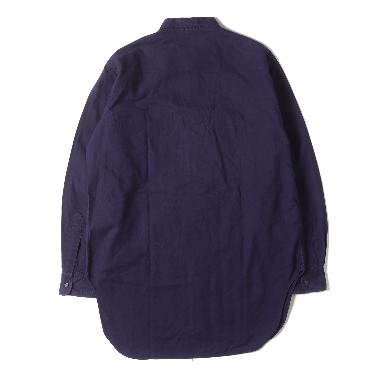 70s フランス軍実物 コットンツイル ワークシャツ