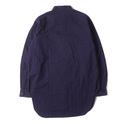 70s フランス軍実物 コットンツイル ワークシャツ