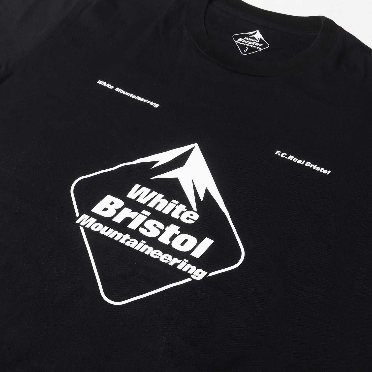 黒L AUTHENTIC LOGO S/S TEAM TOP fcrb 25ss AUTHENTIC TEAM LOGO
