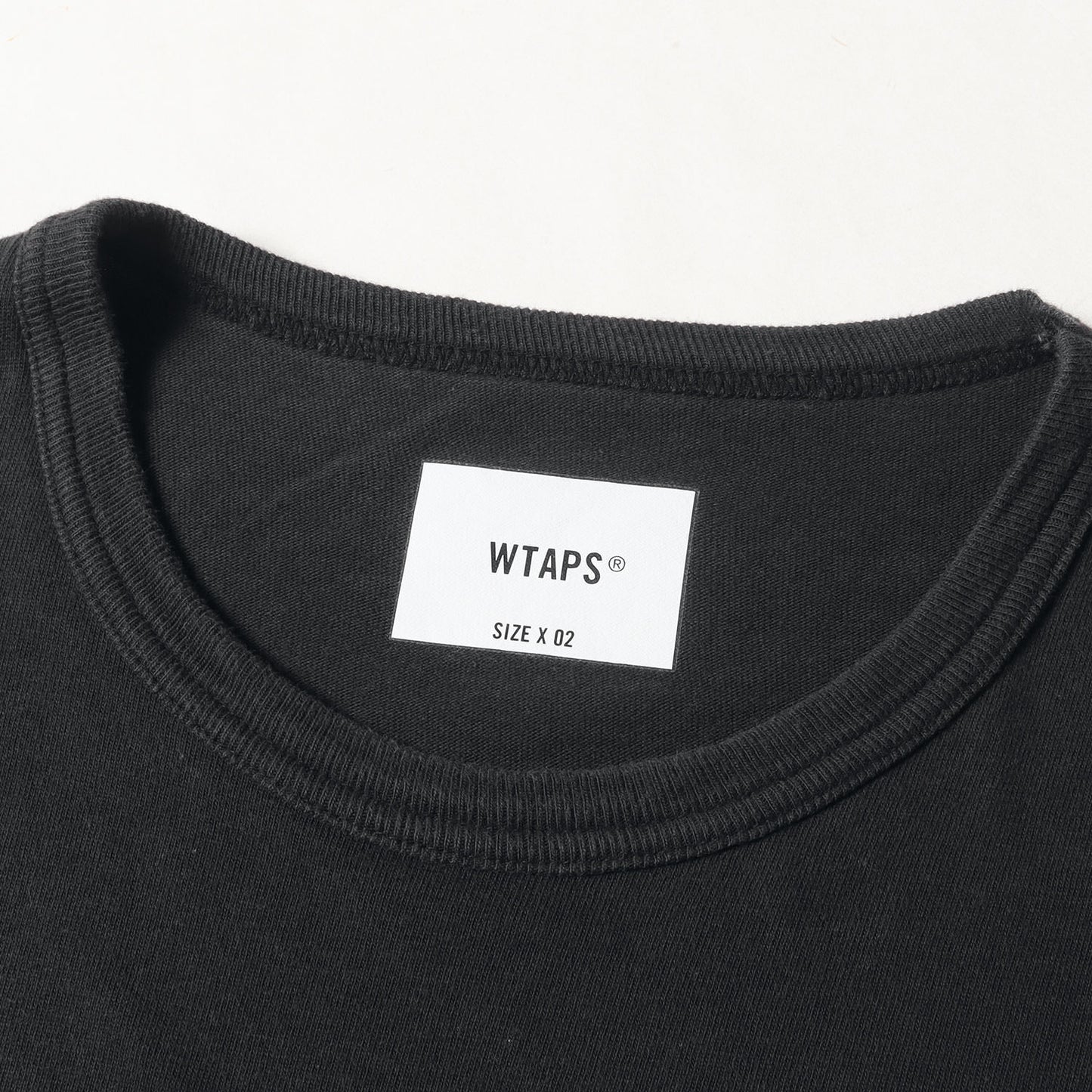 24SS アップリケロゴ クルーネック Tシャツ(ACADEMY / SS / COTTON. COLLEGE)