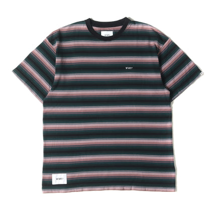 24SS ボーダー クルーネック Tシャツ(BDY 02 / SS / COTTON. SIGN)