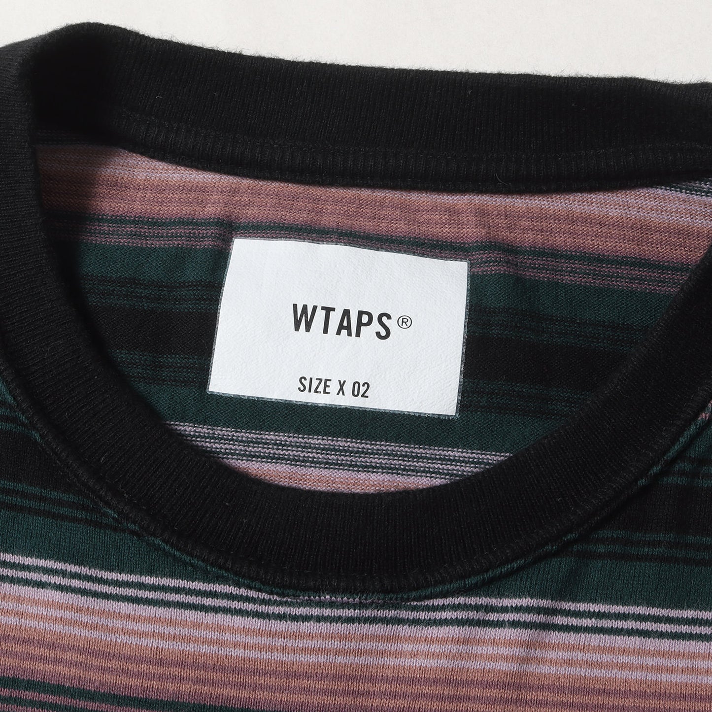 24SS ボーダー クルーネック Tシャツ(BDY 02 / SS / COTTON. SIGN)