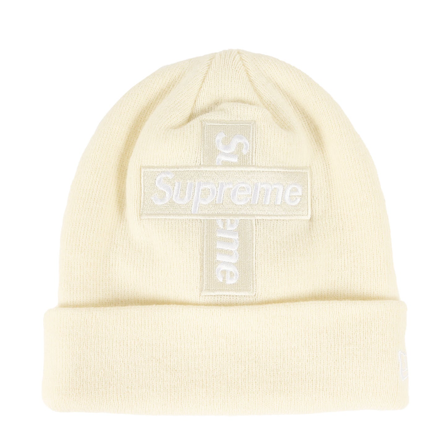 20AW ×NEW ERA クロスBOXロゴ ニット ビーニー(Cross Box Logo Beanie)