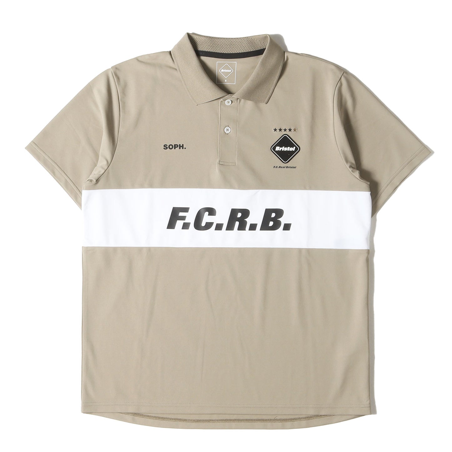 23SS パネルロゴ ゲーム ポロシャツ(S/S PANEL POLO)