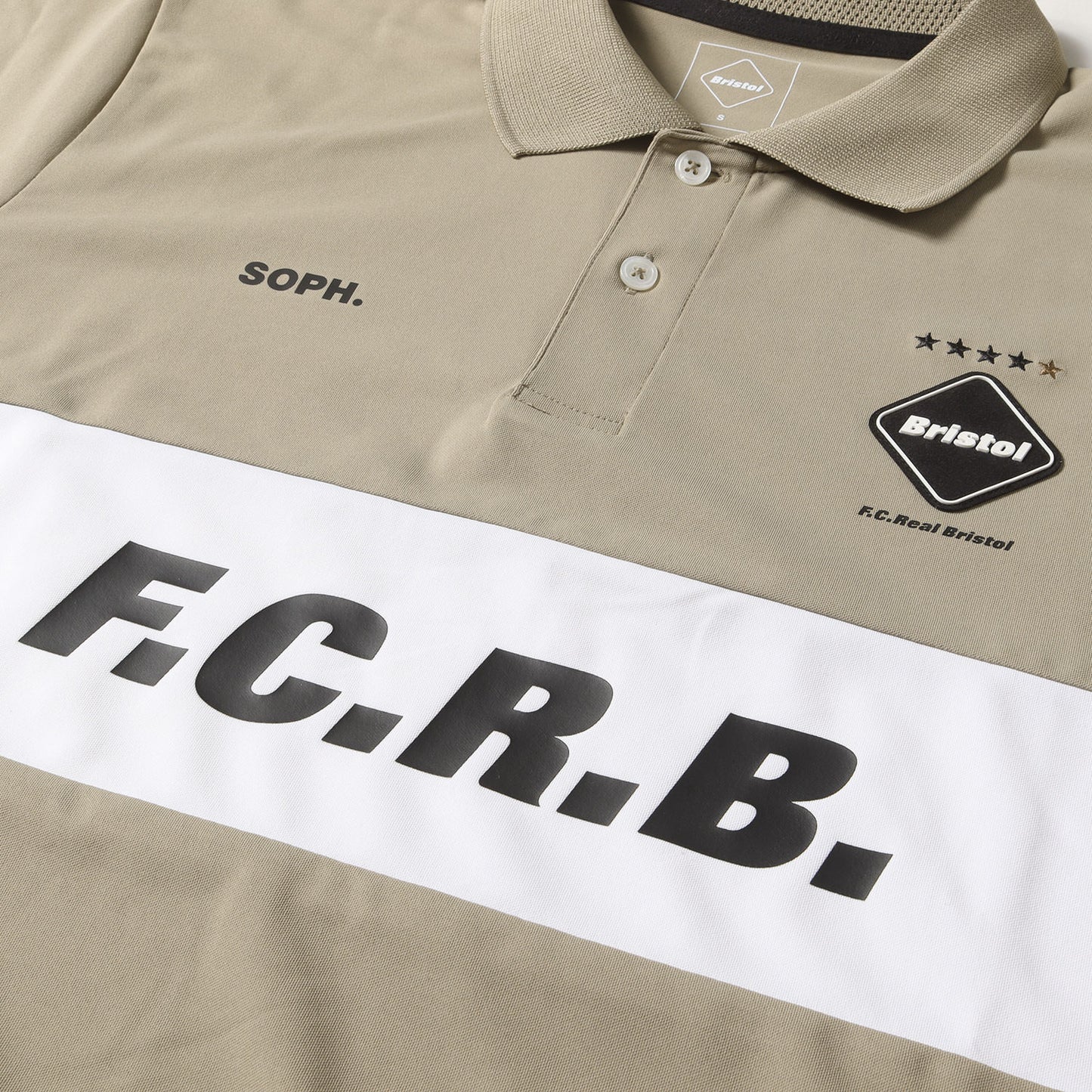 23SS パネルロゴ ゲーム ポロシャツ(S/S PANEL POLO)