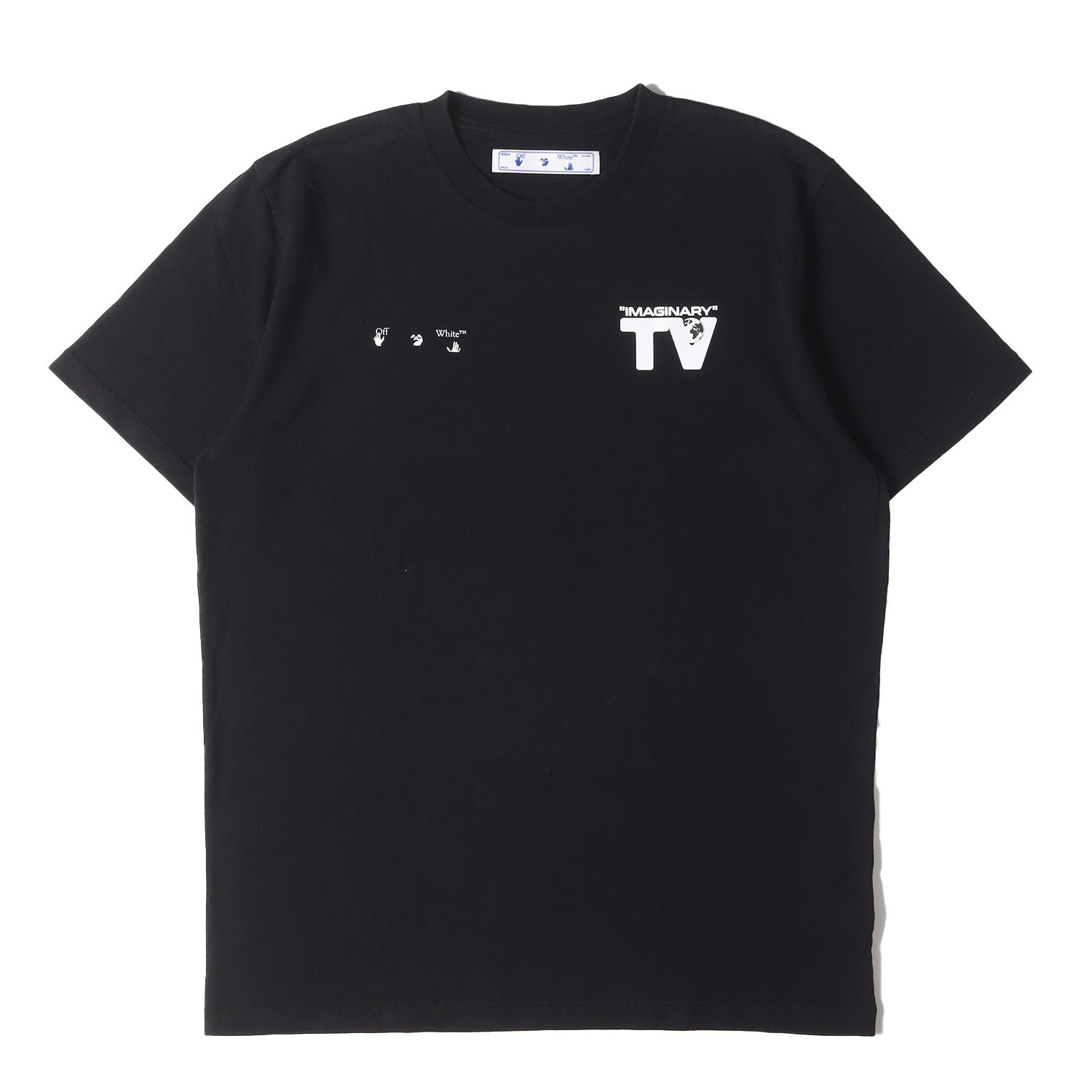OFF-WHITE (オフホワイト) 21SS TVロゴ グラフィック Tシャツ 