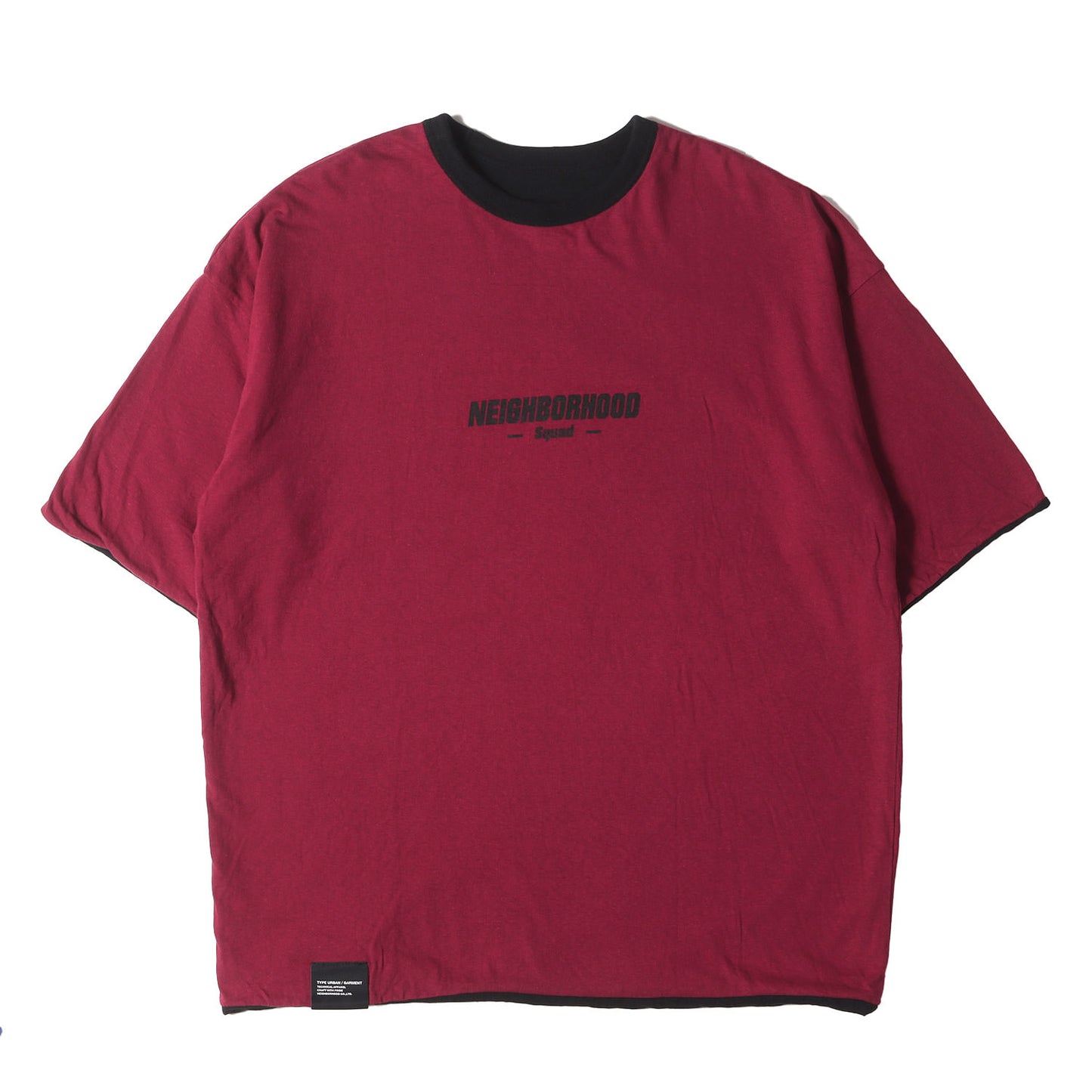 23AW ミリタリーロゴ リバーシブル Tシャツ(REVERSIBLE CREWNECK SS)