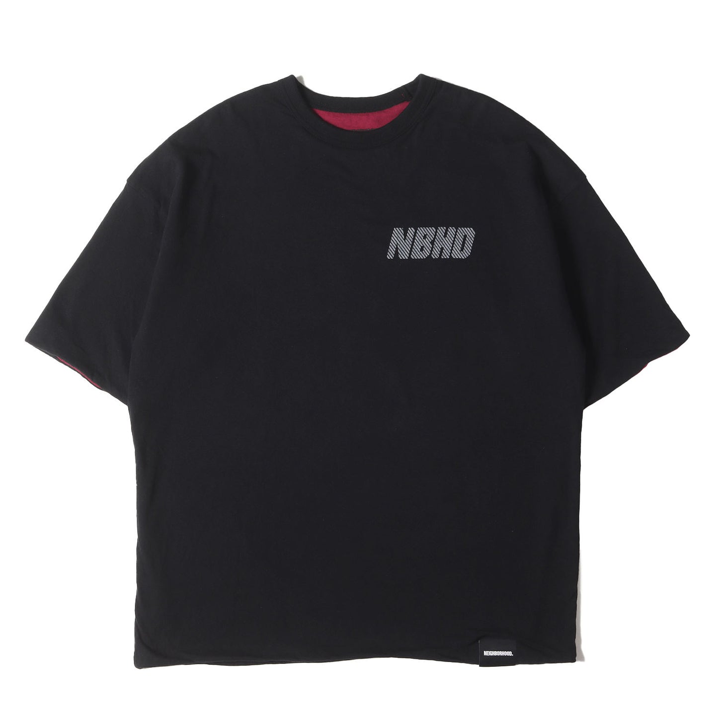 23AW ミリタリーロゴ リバーシブル Tシャツ(REVERSIBLE CREWNECK SS)