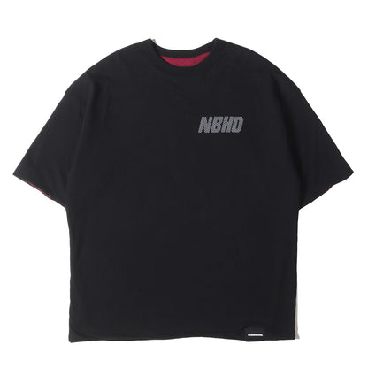 23AW ミリタリーロゴ リバーシブル Tシャツ(REVERSIBLE CREWNECK SS)