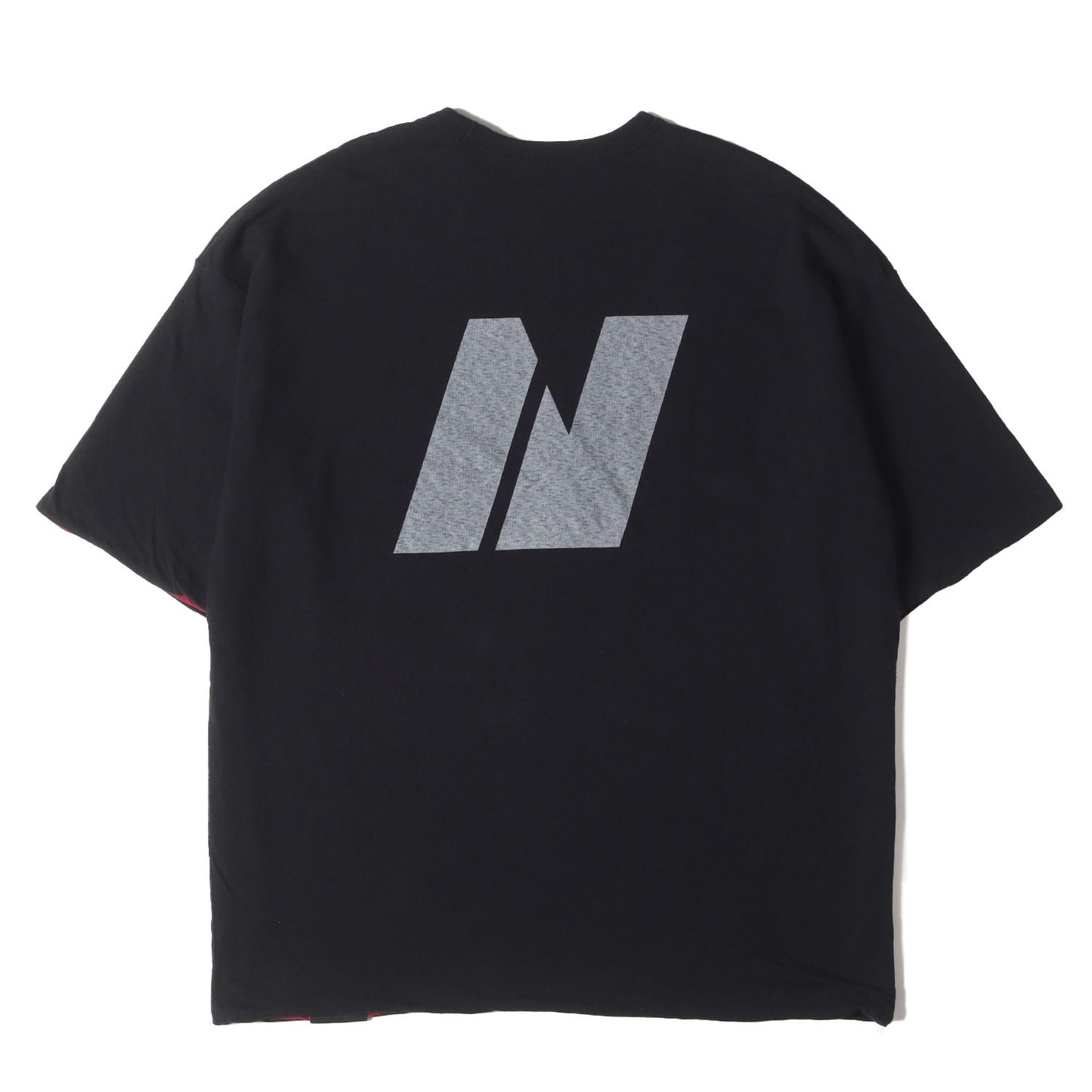 23AW ミリタリーロゴ リバーシブル Tシャツ(REVERSIBLE CREWNECK SS)