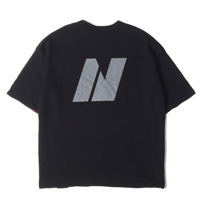 23AW ミリタリーロゴ リバーシブル Tシャツ(REVERSIBLE CREWNECK SS)