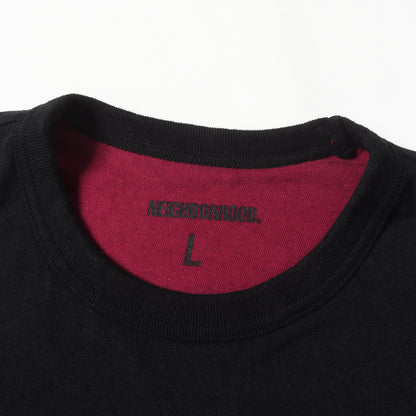 23AW ミリタリーロゴ リバーシブル Tシャツ(REVERSIBLE CREWNECK SS)