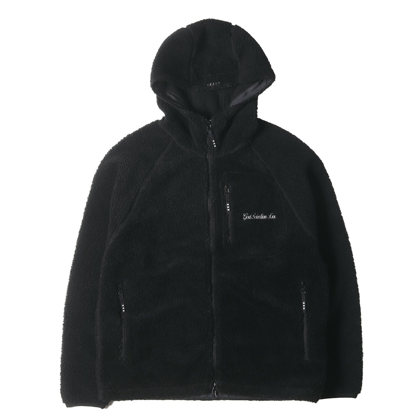 22AW フリースボア フード ジップ ジャケット(FLEECE JACKET)