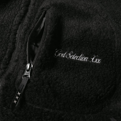 22AW フリースボア フード ジップ ジャケット(FLEECE JACKET)
