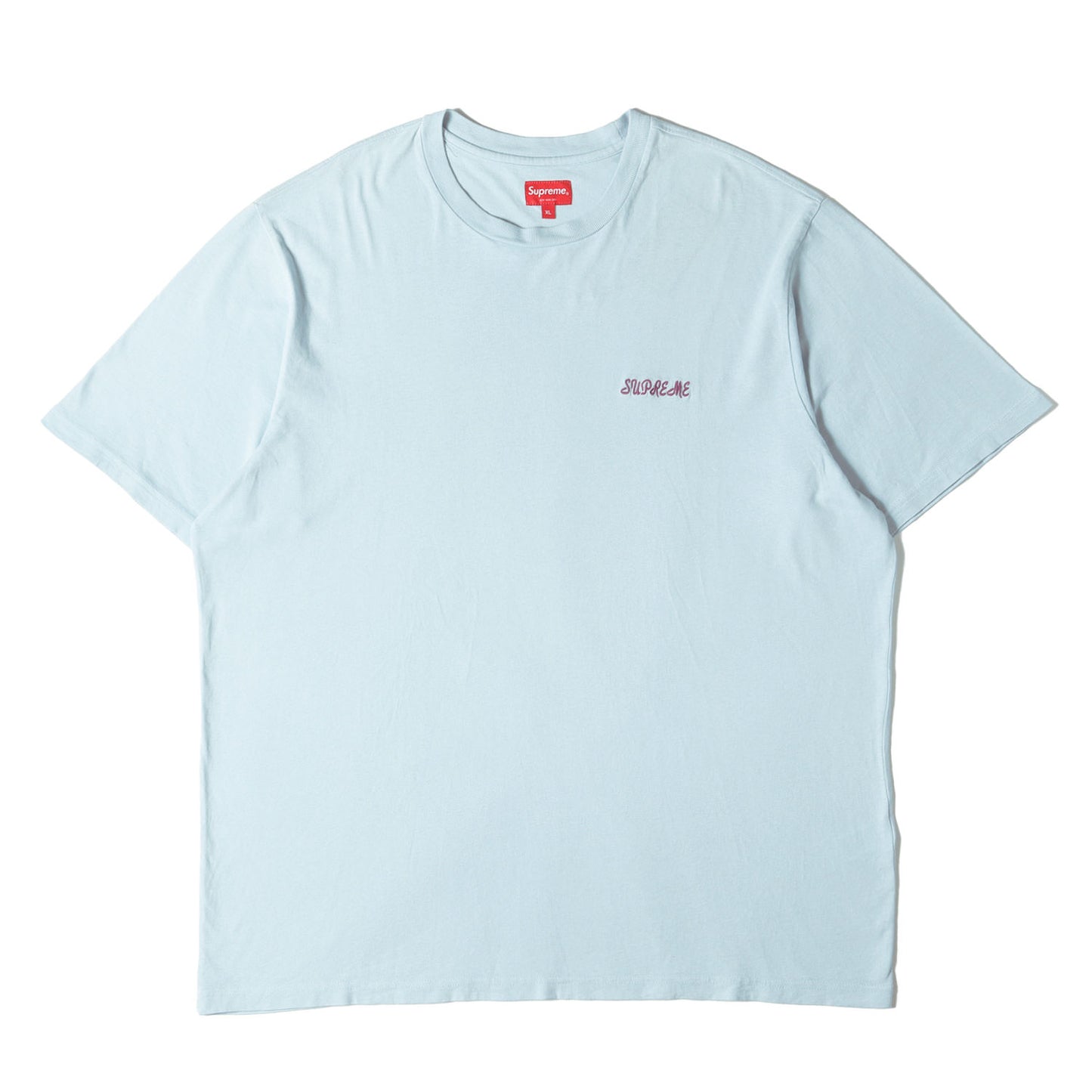 22SS ハンドスタイルロゴ刺繍 ウォッシュド Tシャツ(Washed Handstyle S/S Top)
