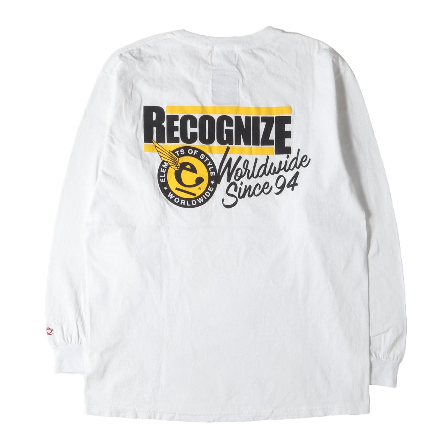 21AW ×ELEMENTS OF STYLE FUNKワッペン ロングスリーブ Tシャツ(Funk INC LS)