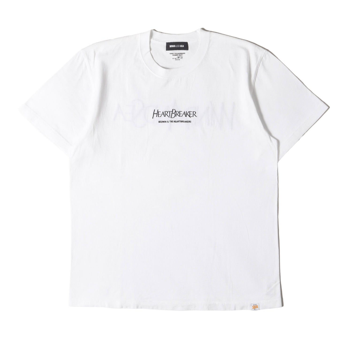 21AW ×BEDWIN ブランドロゴ刺繍 Tシャツ