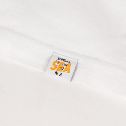 21AW ×BEDWIN ブランドロゴ刺繍 Tシャツ