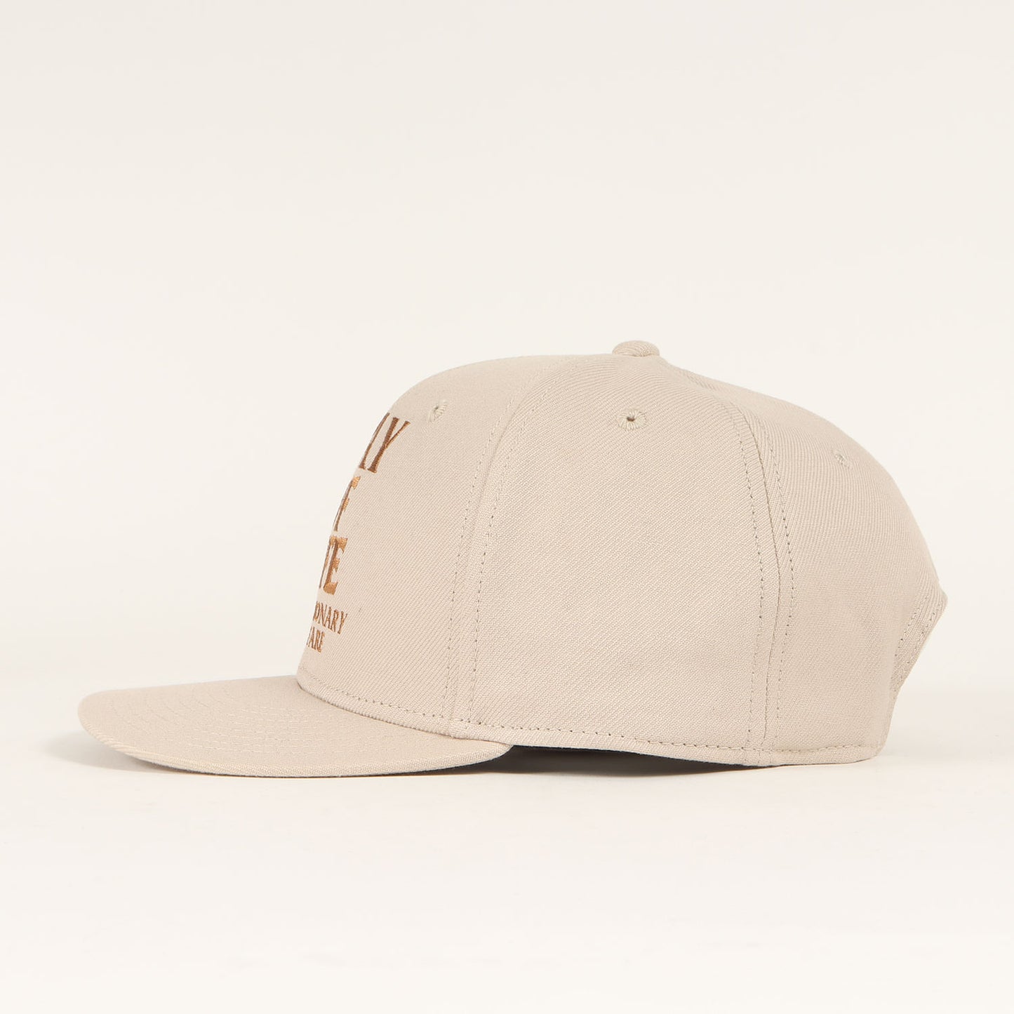 22SS WAY OF LIFEロゴ 6パネルキャップ(EMBROIDERY CAP)