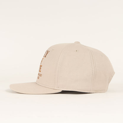 22SS WAY OF LIFEロゴ 6パネルキャップ(EMBROIDERY CAP)