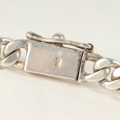 喜平チェーン シルバー IDブレスレット