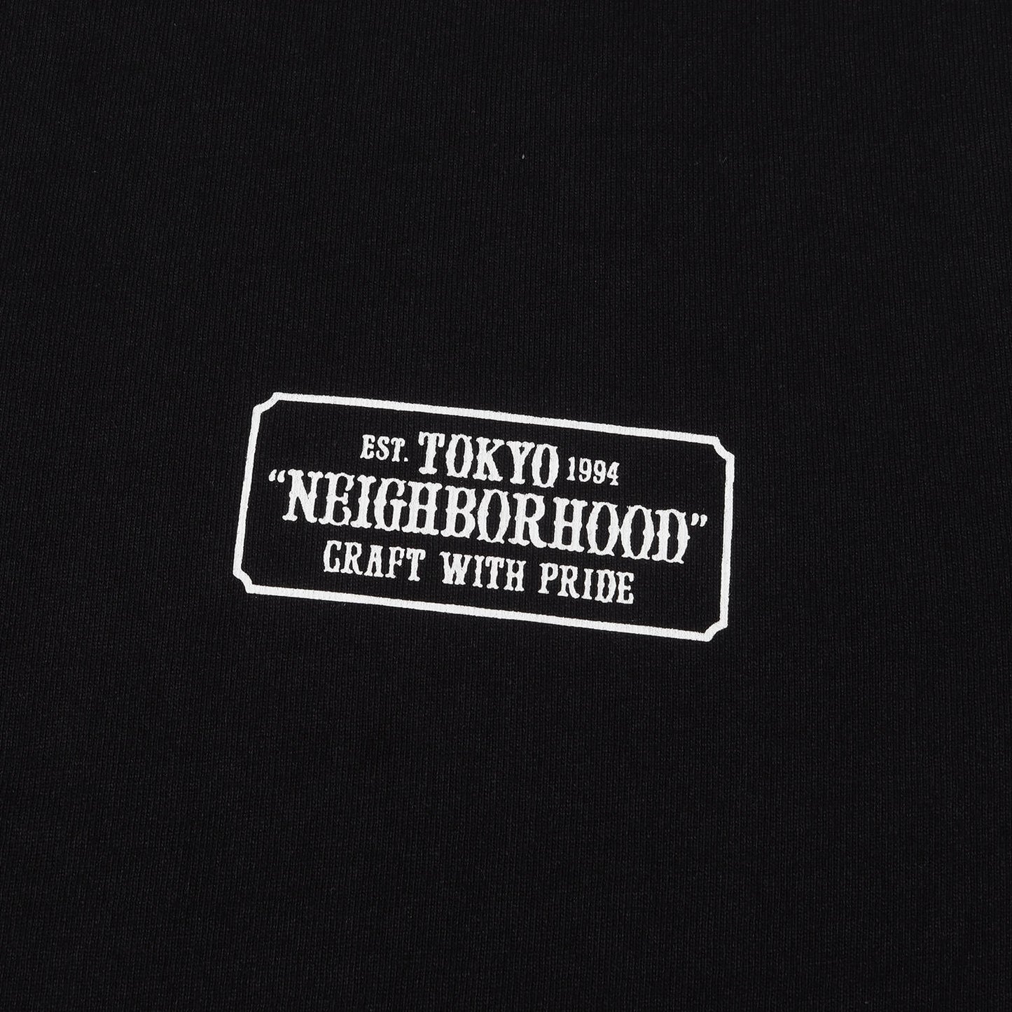 ブランドロゴ ロングスリーブ Tシャツ(BAR & SHIELD / C-TEE. LS)