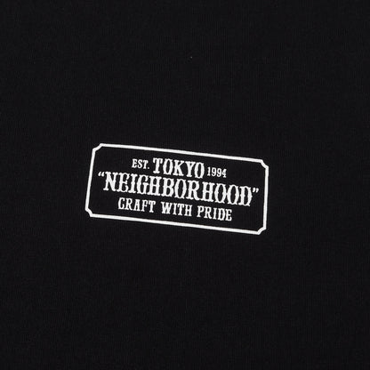 ブランドロゴ ロングスリーブ Tシャツ(BAR & SHIELD / C-TEE. LS)