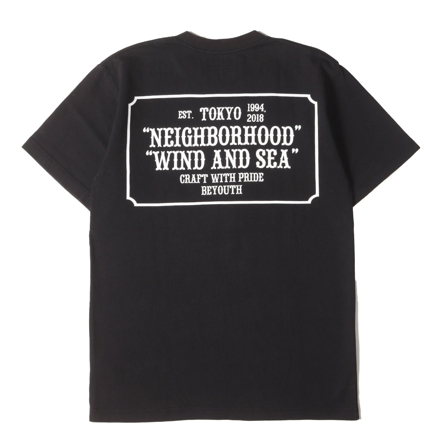 22SS ×WIND AND SEA ヘビーウェイト Tシャツ(NHWDS-2 / C-TEE . SS)