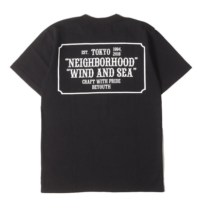 22SS ×WIND AND SEA ヘビーウェイト Tシャツ(NHWDS-2 / C-TEE . SS)