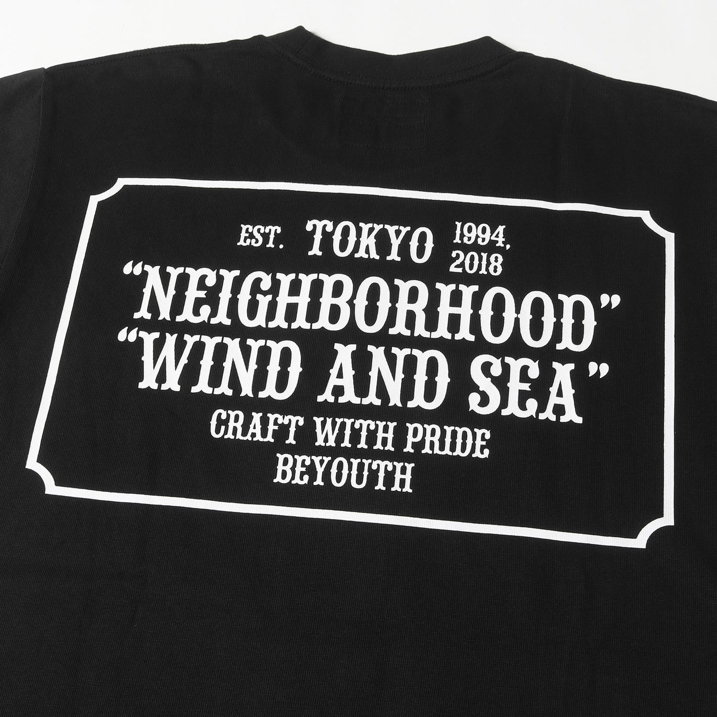 22SS ×WIND AND SEA ヘビーウェイト Tシャツ(NHWDS-2 / C-TEE . SS)