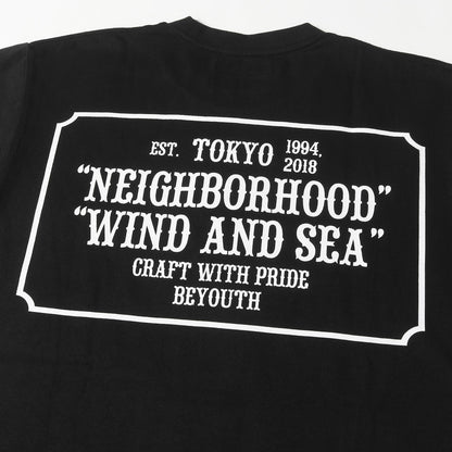 22SS ×WIND AND SEA ヘビーウェイト Tシャツ(NHWDS-2 / C-TEE . SS)